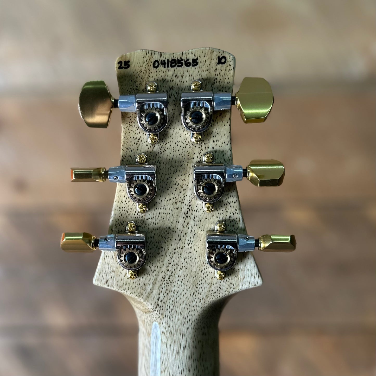 PRS Wood Library Santana Retro Korina Back & Neck, Ziricote FB!! - Natural 418565