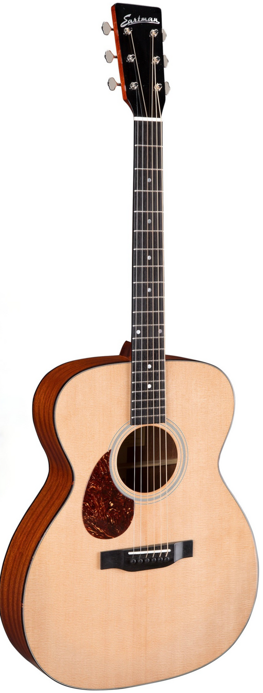Eastman Guitars E1OML Left Handed Orchestra Model Acoustic Guitar - Natural