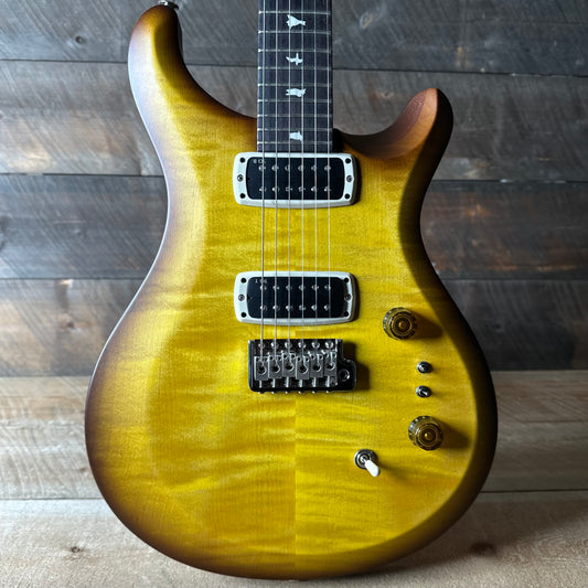 PRS S2 Wood Library Custom 24-08 QS Exclusive Satin Run! - Livingston Lemondrop S2085542