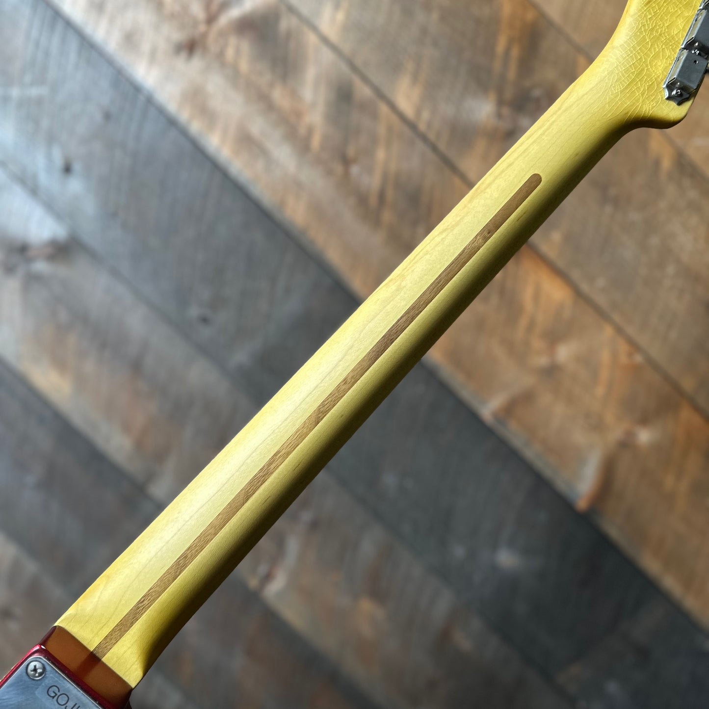 LSL Instruments Limited Chris Fleming Series 60's T-bone Light Age - (Fleming Style) Candy Apple Red GOJI 8383