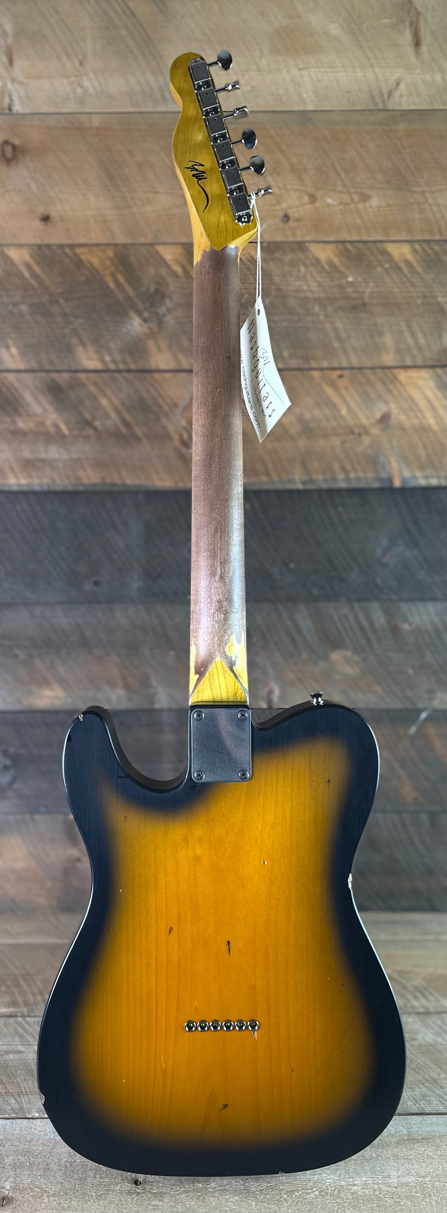 Nashguitars T-63 Charlie Christian Neck Pickup Light Aged - 2 Tone Burst
