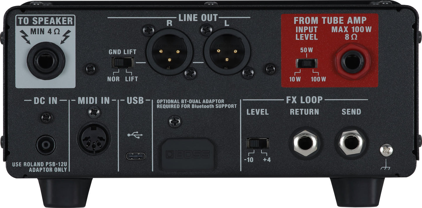 Boss WAZA Tube Amp Expander Core Reactive Load Box and Cabinet Modeler