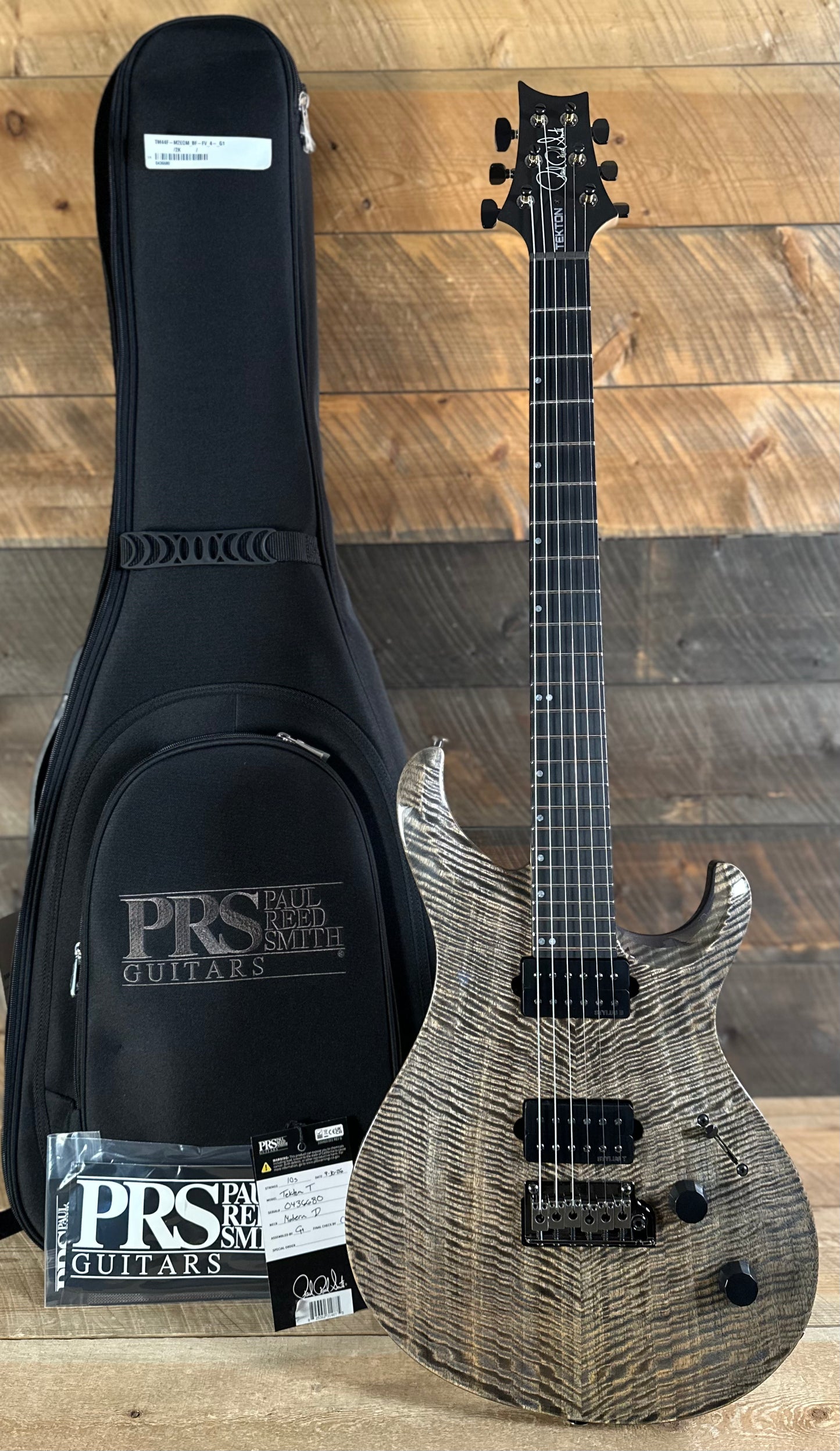PRS Tekton T Bolt-On Tremolo Bridge - Black Tourmaline Natural Neck 436680