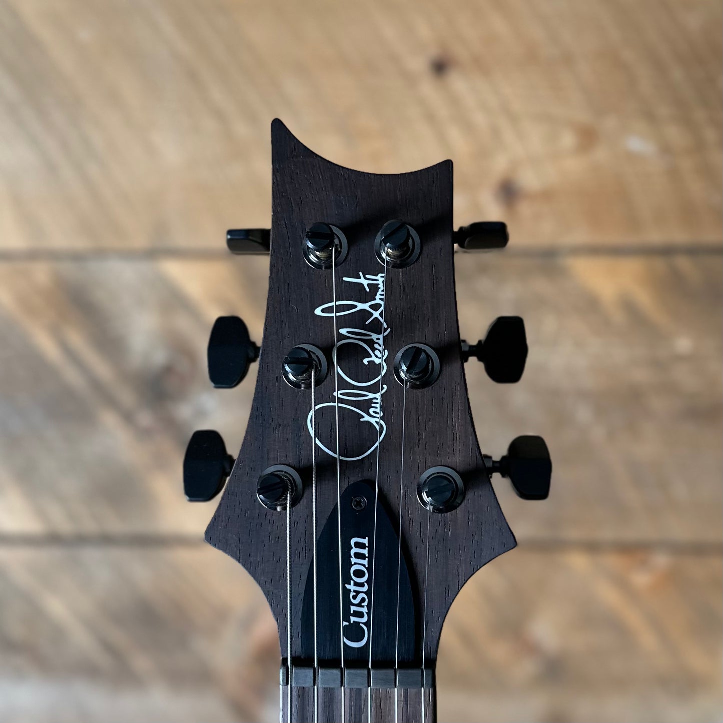 PRS Wood Library Custom 24 Flame Top  Brazilian Rosewood Fretboard!  - Blue Fade 411443