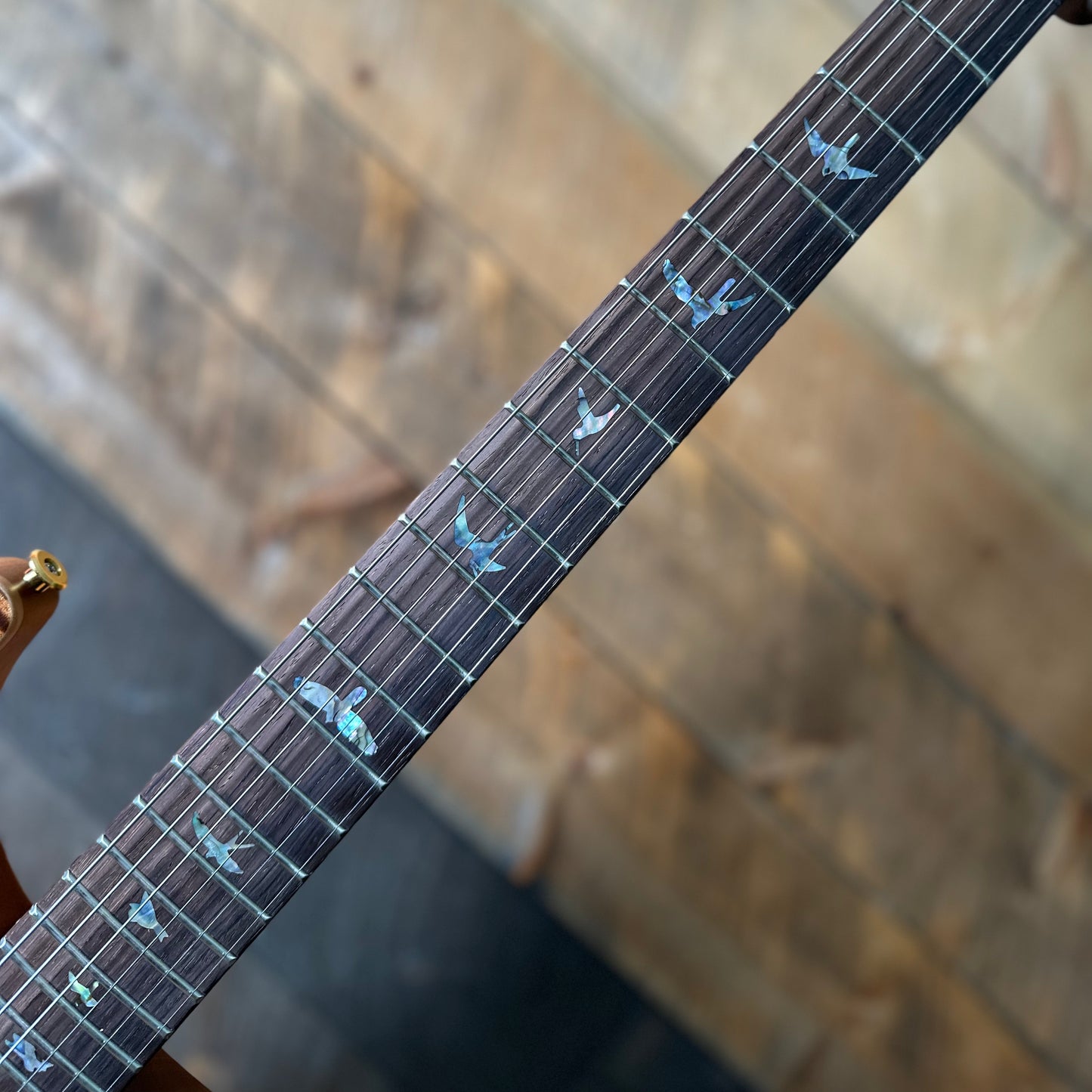 PRS DGT David Grissom Signature Wood Library Flame Maple 10 Top, Brazilian Rosewood FB - Copperhead 410963