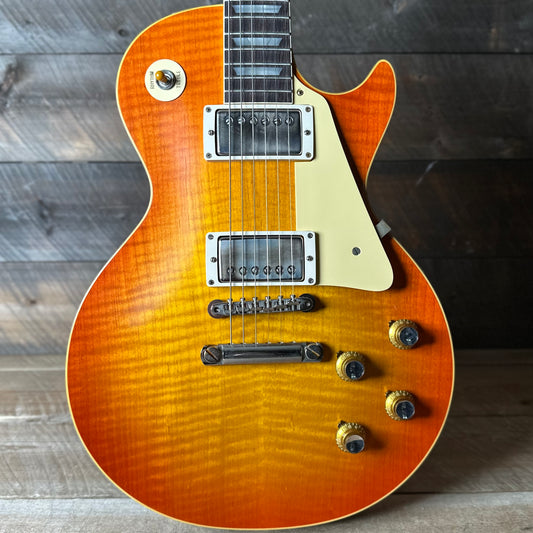 Gibson Custom 1960 Les Paul Standard Reissue, VOS 8.15 LBS!! - Tangerine Burst 06037