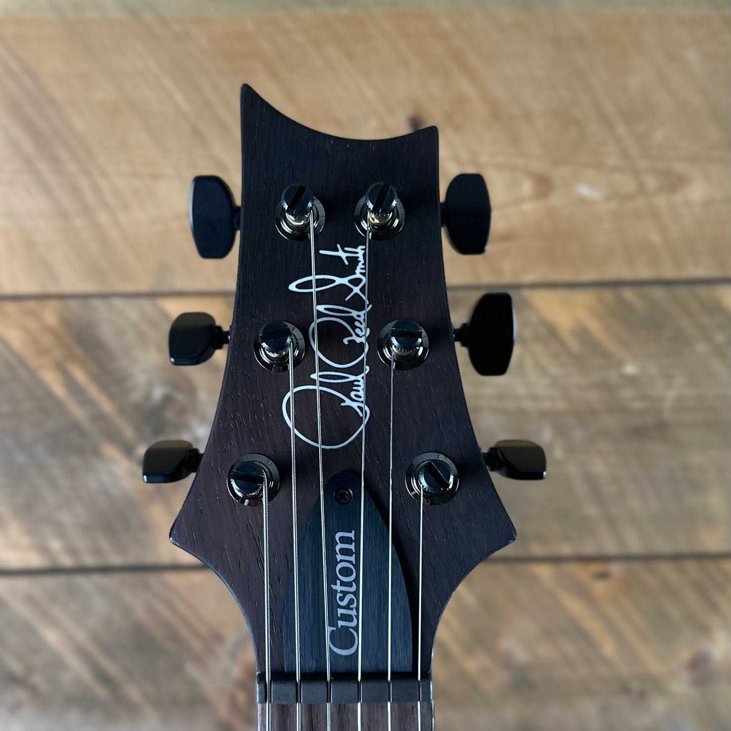 PRS Wood Library Custom 24 Quilt Top Brazilian Rosewood Fretboard - Aquamarine W/Blue Back 411448