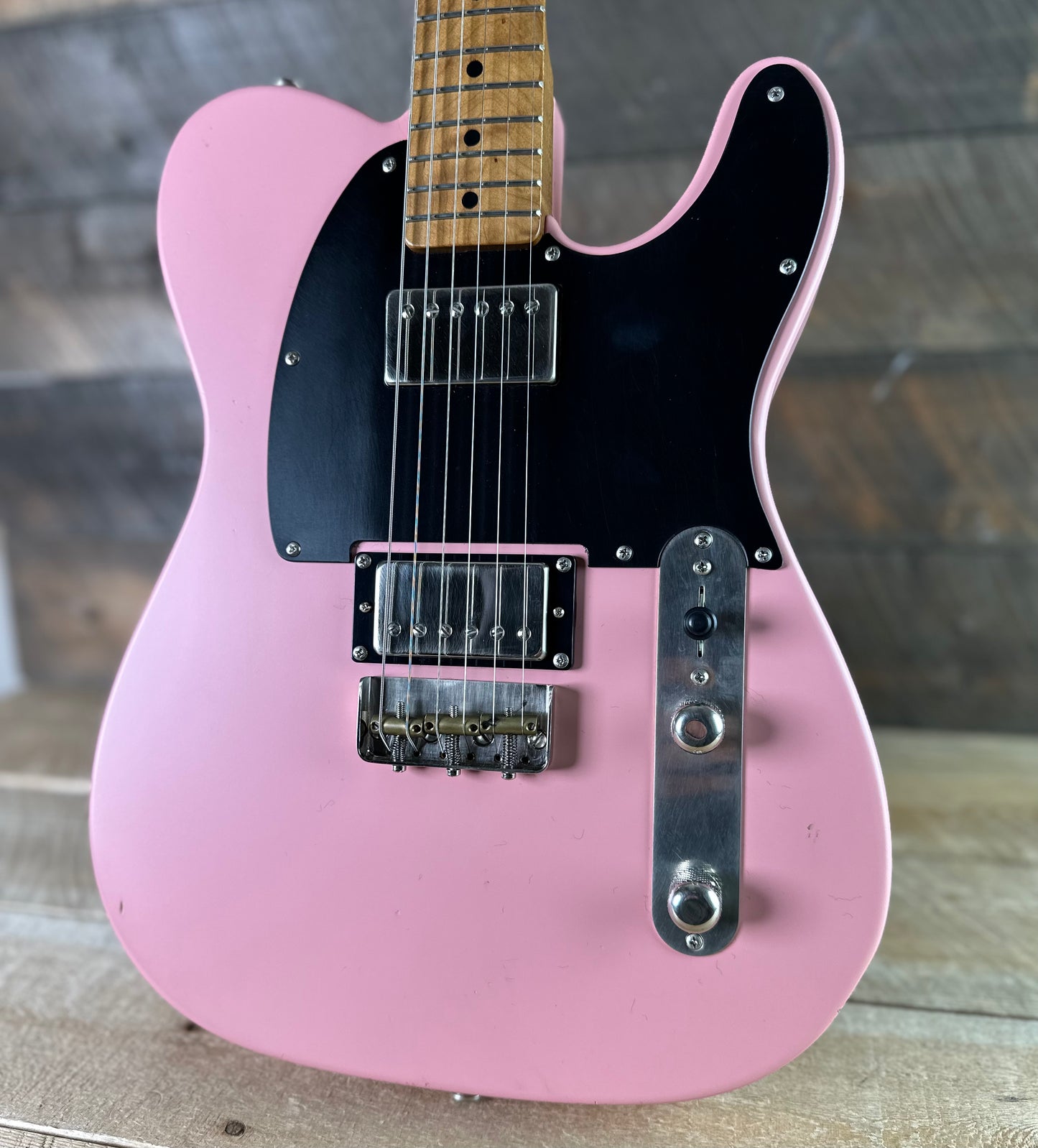LSL Instruments One Series T Bone HH - Light Aged Faded Shell Pink 5981