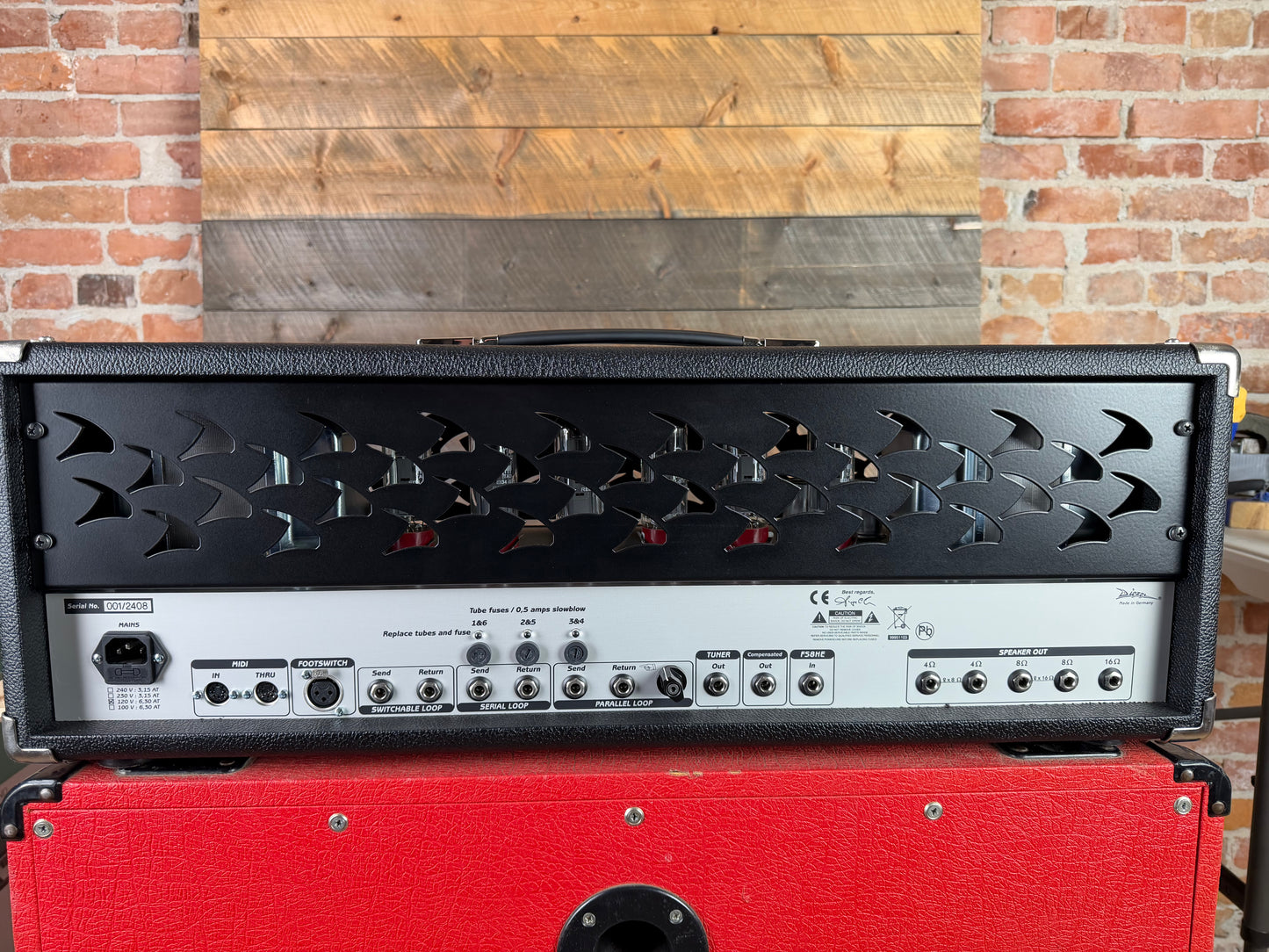 Used Diezel Herbert MKIII 180-Watt Tube Head Amplifier – Near Mint – With Video