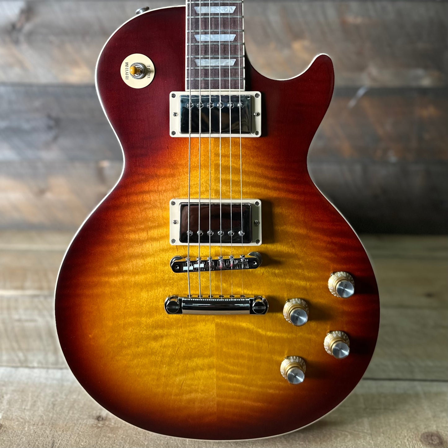Gibson Les Paul Standard 60s Faded - Faded Dark Bourbon Burst  215550147
