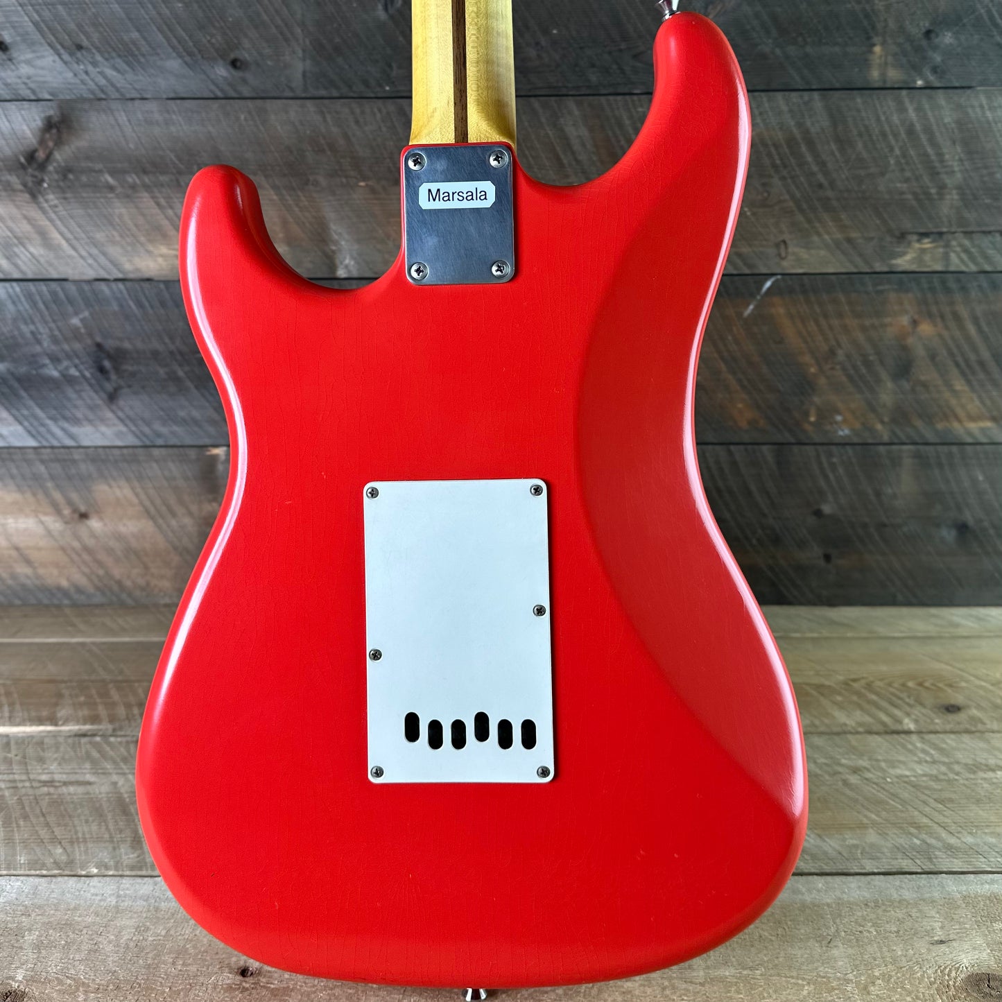 LSL Instruments Chris Fleming 60’s Saticoy HSS - Fiesta Red 8380