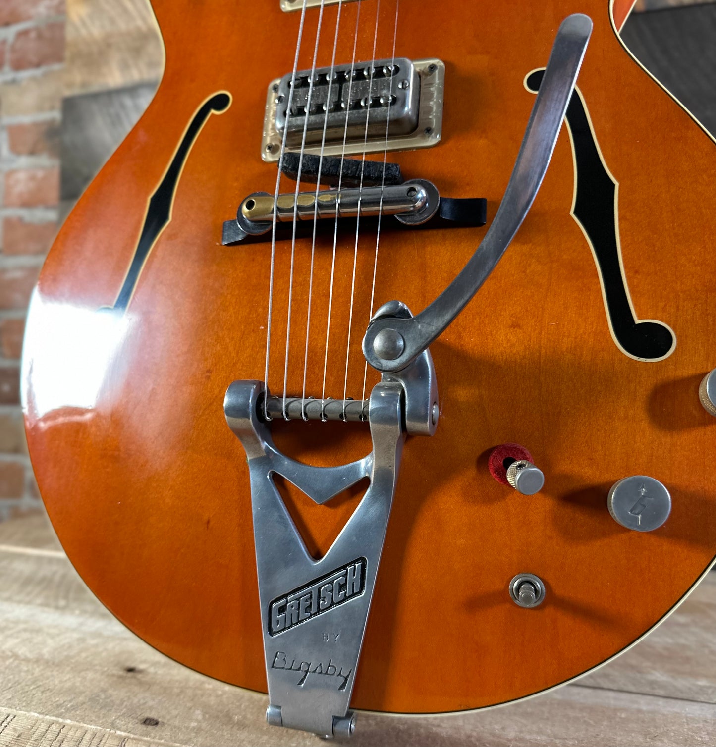Vintage 1964 Gretsch Chet Atkins 6120 Nashville - Western Orange