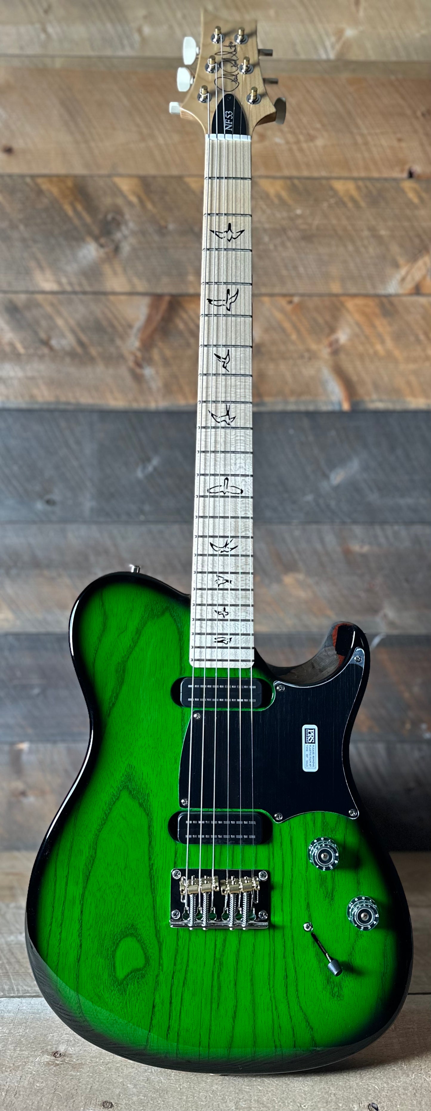 PRS NF 53 Custom Color - Emerald Green Black Burst 419971