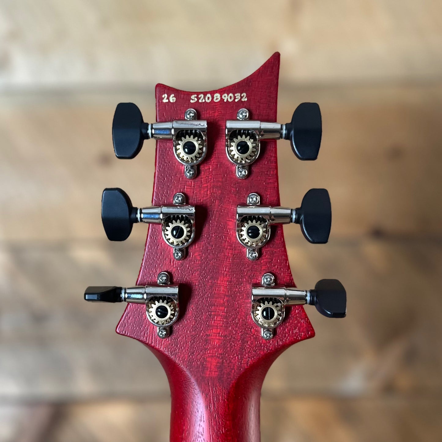 PRS S2 Vela Semi-Hollow HHT Quimper Edition – Vintage Cherry Satin Nitro USA Electric Guitar S2089032