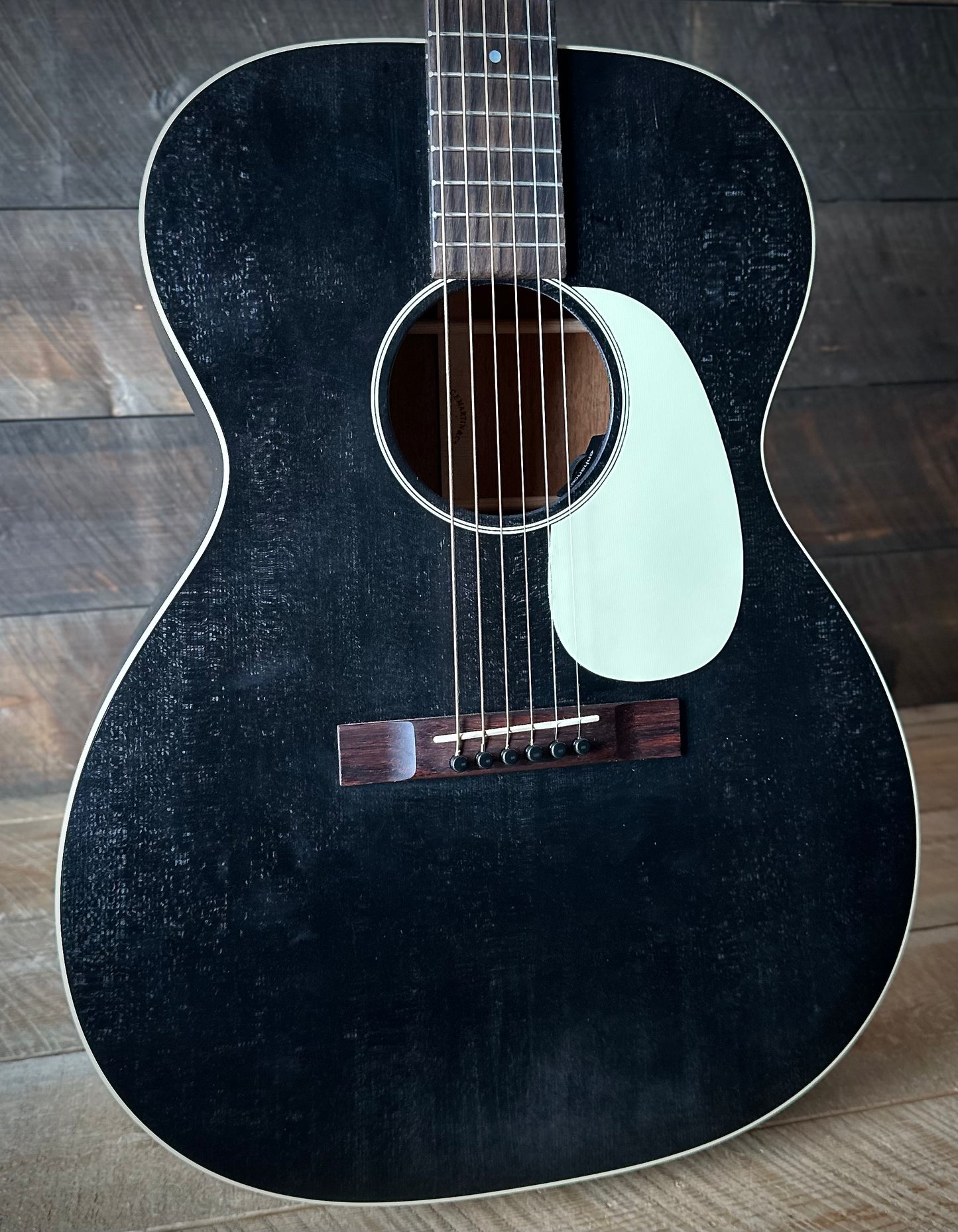 Used Martin 000-17E Acoustic Electric Guitar - Black Smoke