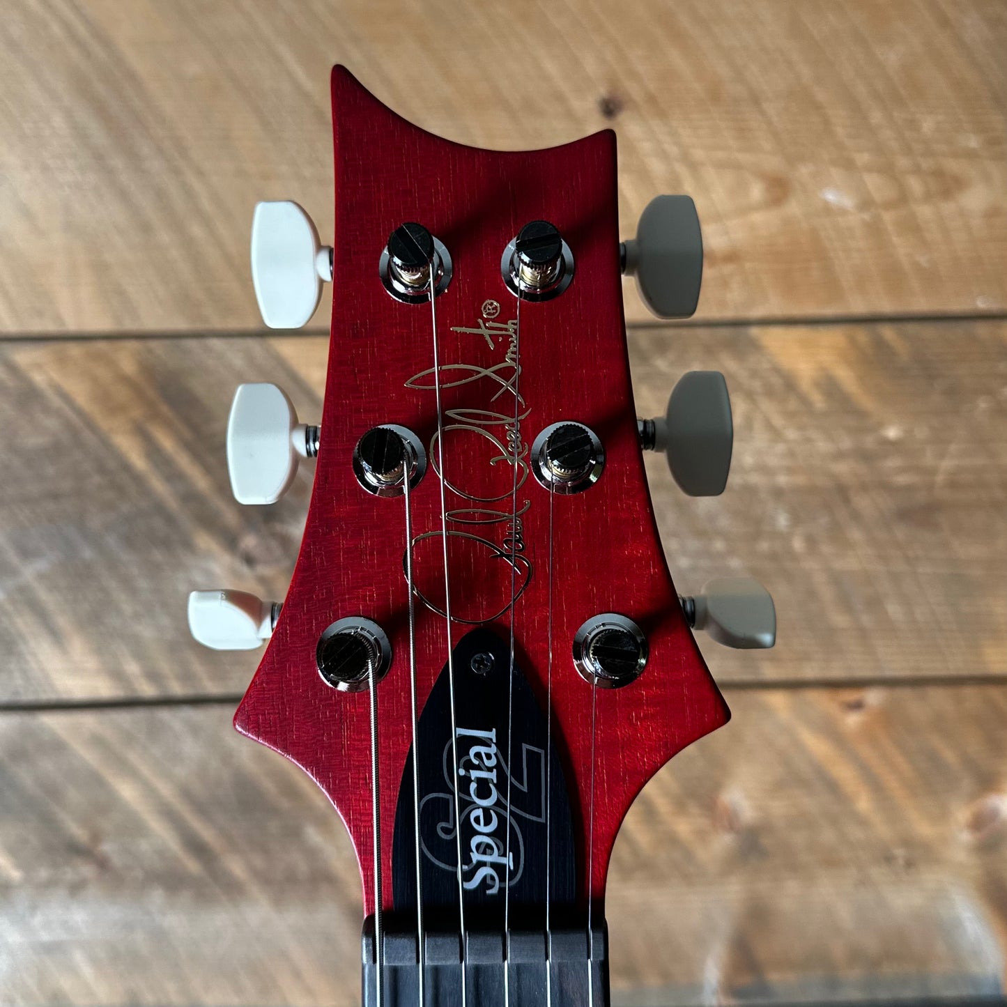 PRS S2 Wood Library Special Semi-Hollow Quilted Top - Satin Faded Grey Black Cherry Burst S2085243