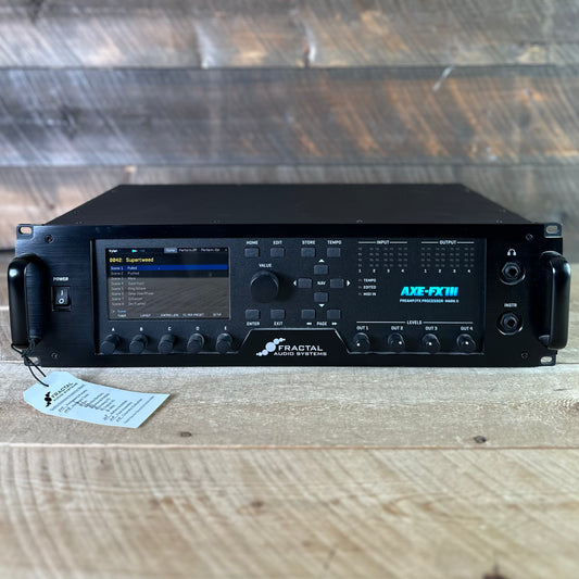 Used Fractal Audio Axe-FX III Mark II - Black