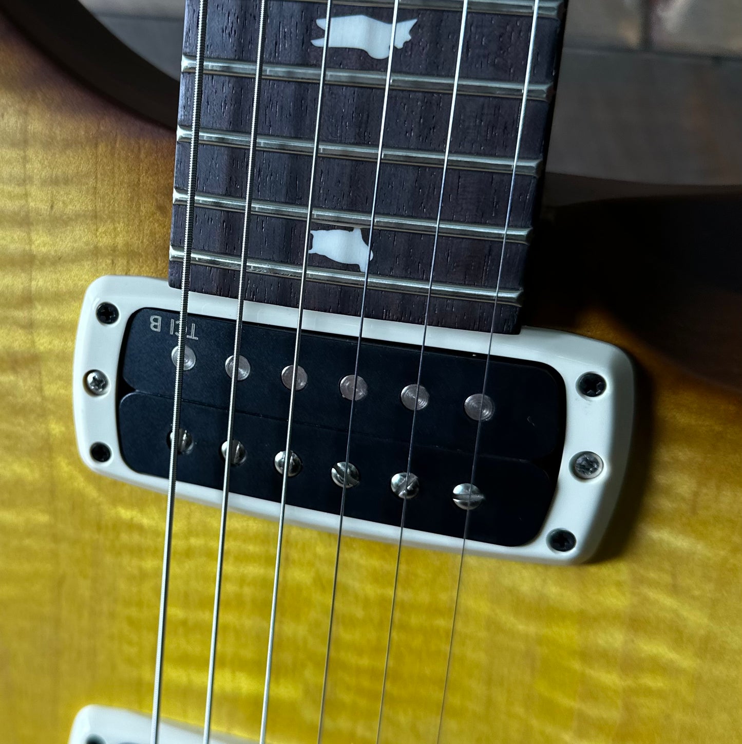 PRS S2 Wood Library Custom 24-08 QS Exclusive Satin Run! - Livingston Lemondrop S2085527