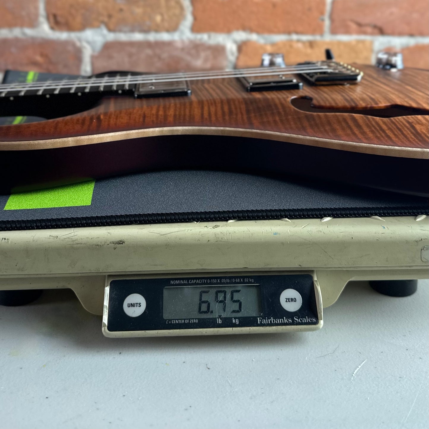 PRS Wood Library Custom 24 Fatback Semi-Hollow! - Satin Copperhead Cherryburst 423667