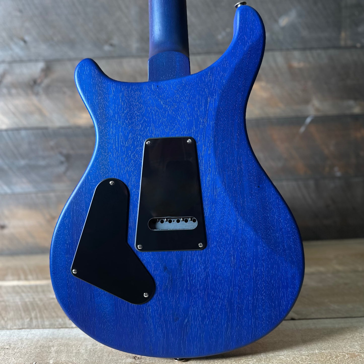 PRS S2 Wood Library Custom 24-08 QS Exclusive Satin Run! - Lake Blue S2085528