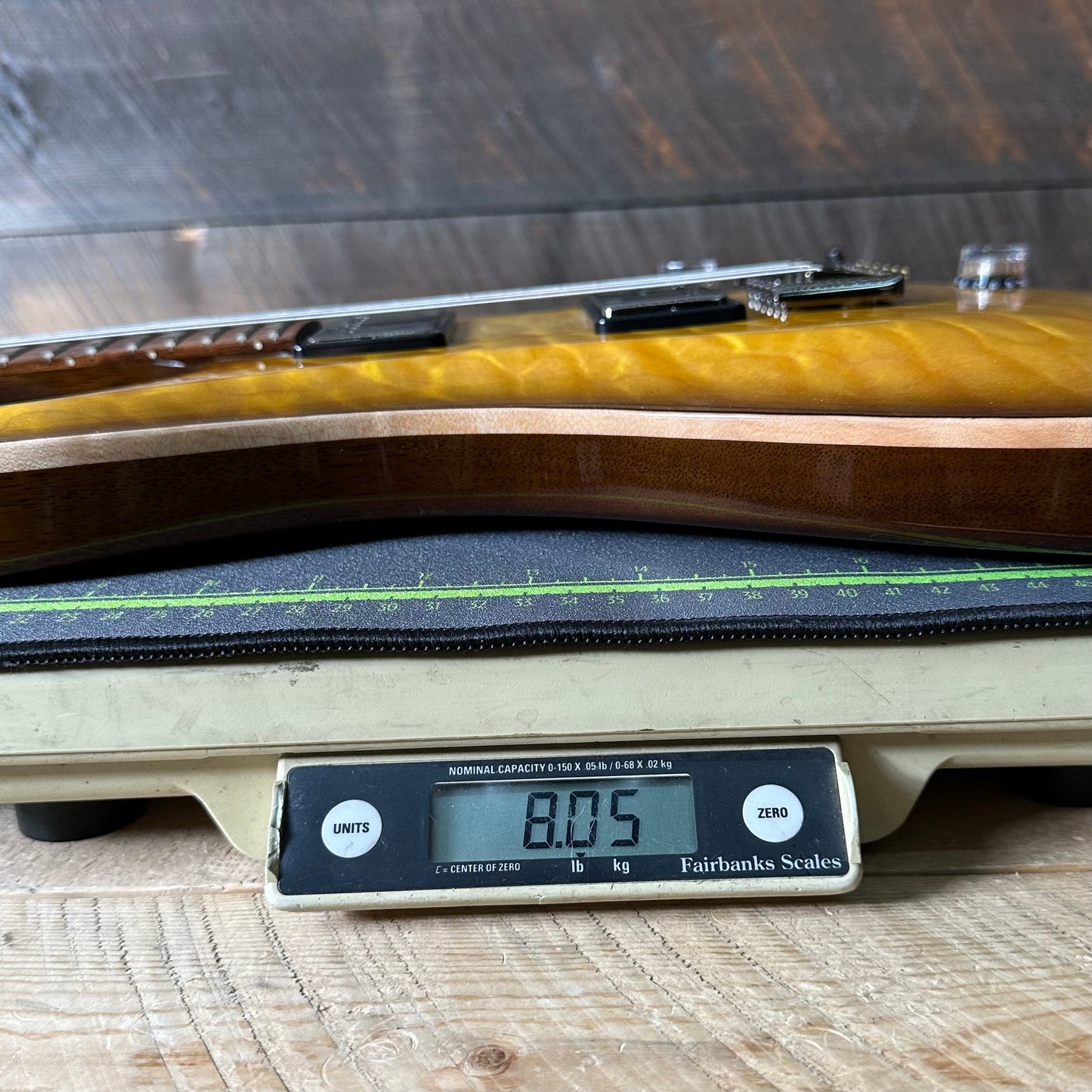 PRS Wood Library Custom 24 Quilt Top Brazilian Rosewood Fretboard! - Livingston Lemondrop 408160