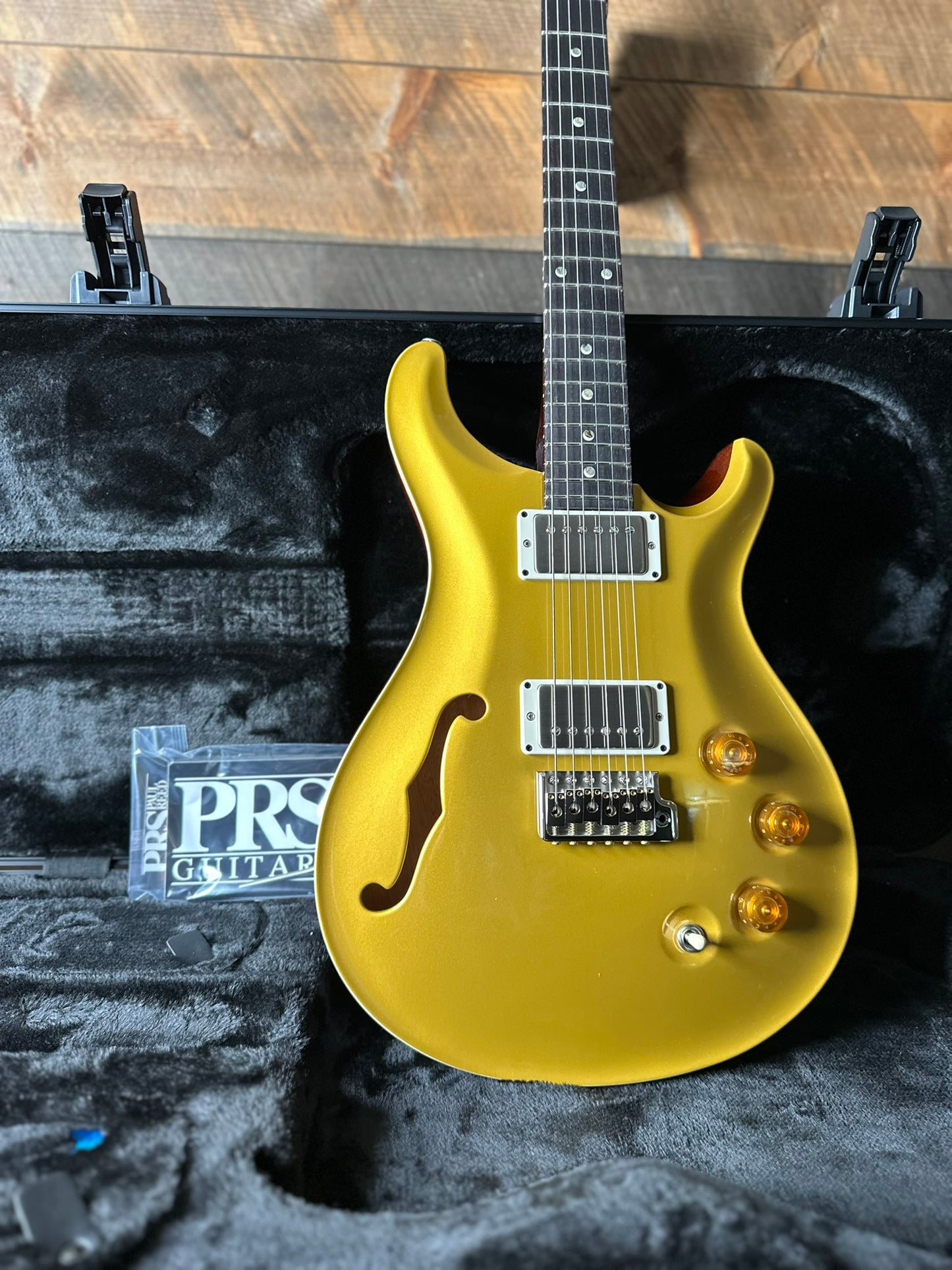 PRS DGT Semi-Hollow - Gold Top 420524