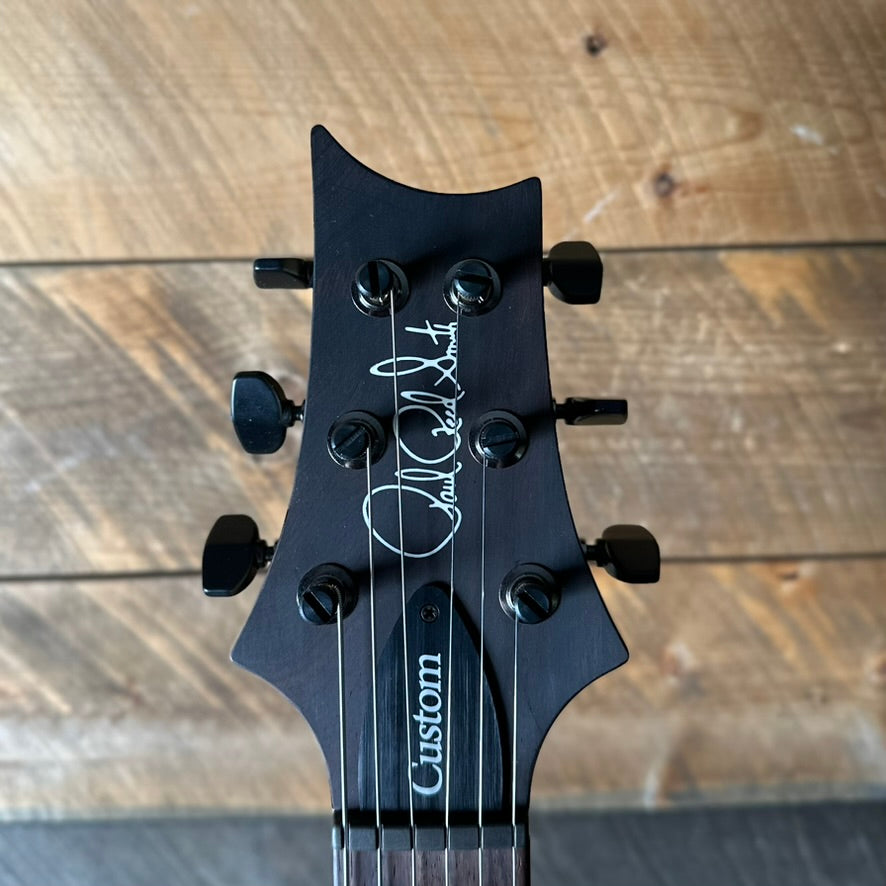 PRS Wood Library Custom 24 Blue Fade 10 Top Brazilian Rosewood Fretboard 58/15lt Korina Back 411447