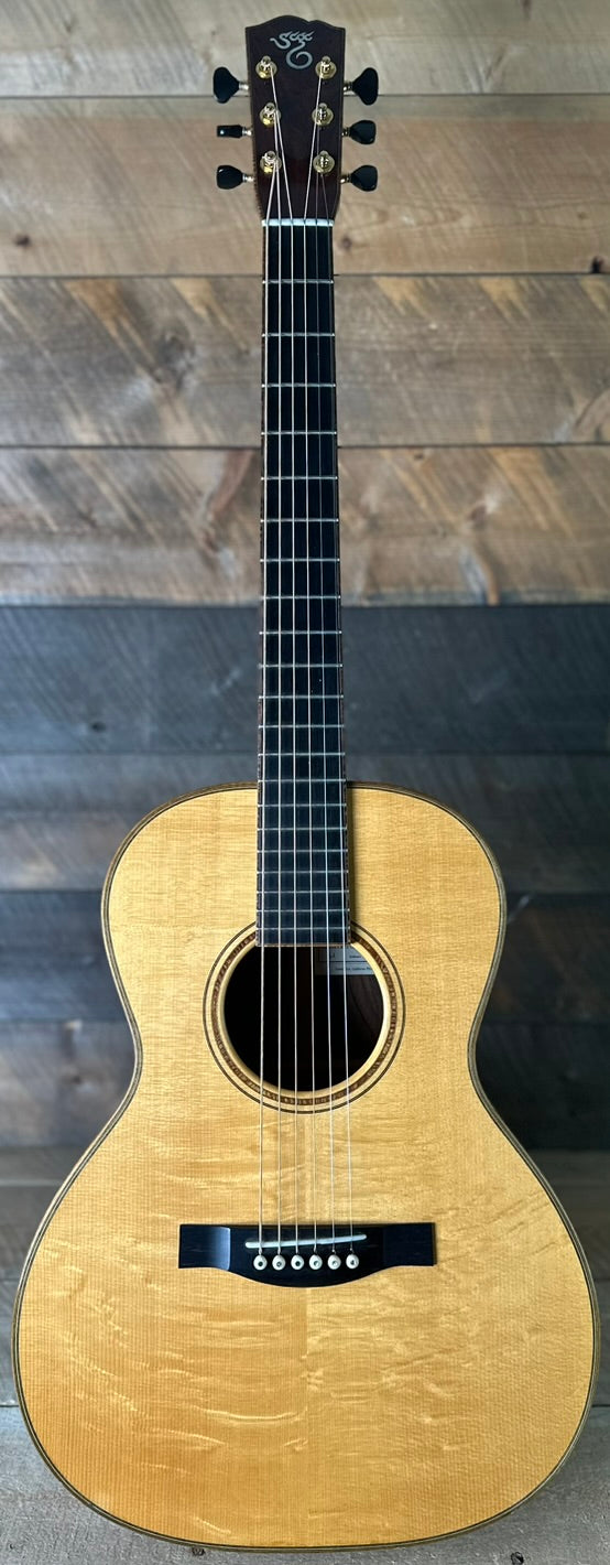 Used 2013 Santa Cruz H Model Cocobolo Sides/Back, Bear Claw Italian Spruce Top! - Natural