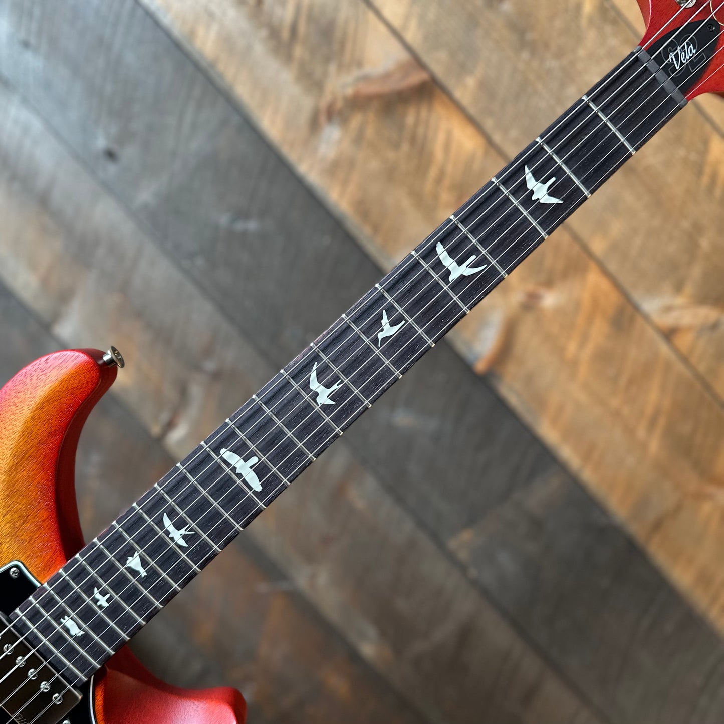 PRS S2 Vela Semi-Hollow HHT Quimper Edition – McCarty Sunburst Satin Nitro USA Electric Guitar S2089031