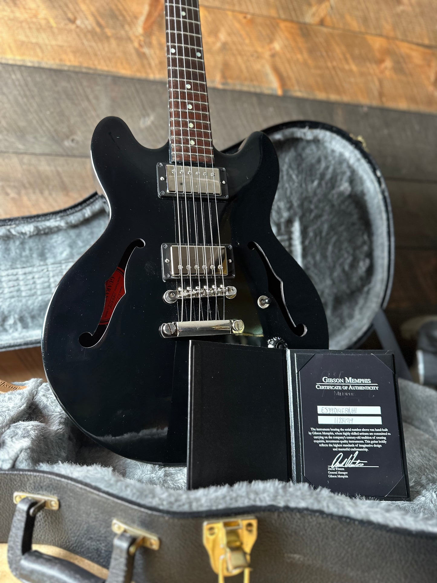 Used 2014 Gibson ES-339 Studio Made In Memphis - Ebony