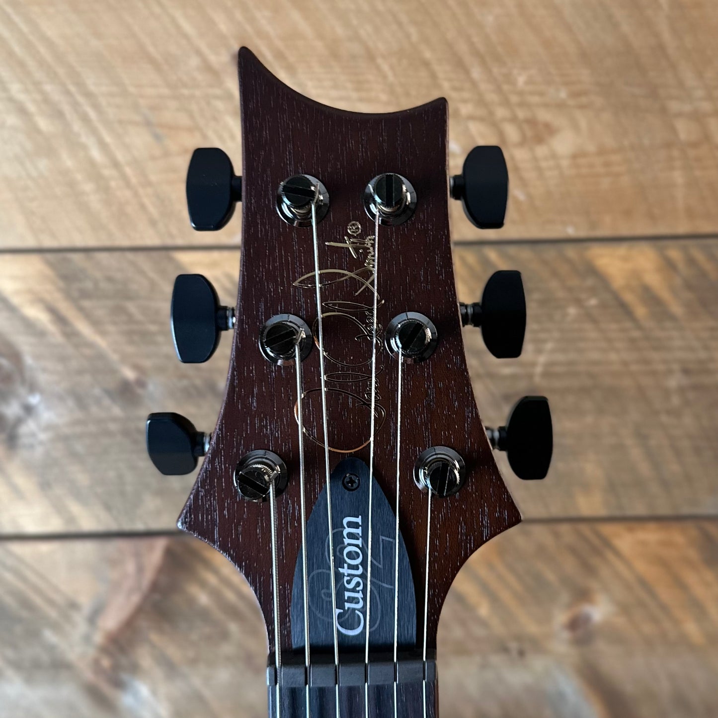 PRS Limited Wood Library Select S2 Custom 24 Poplar Burl Top - Black Gold Burst S2089084