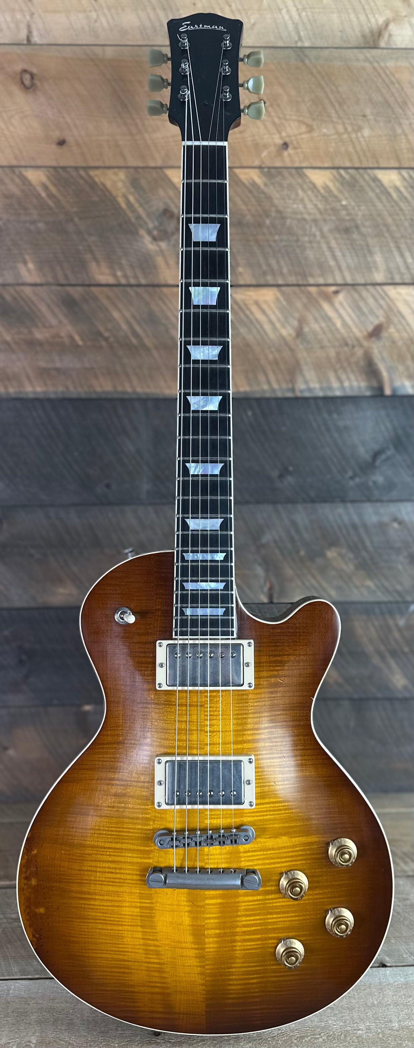 Used Eastman SB59/V - Goldburst w/Lollar Pickups!