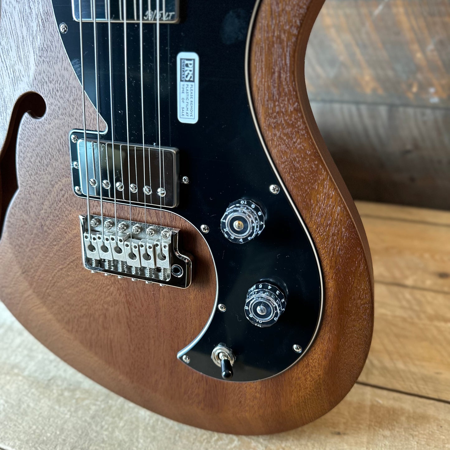 PRS S2 Vela Semi-Hollow HHT Quimper Edition – Walnut Satin Nitro USA Electric Guitar S2088995