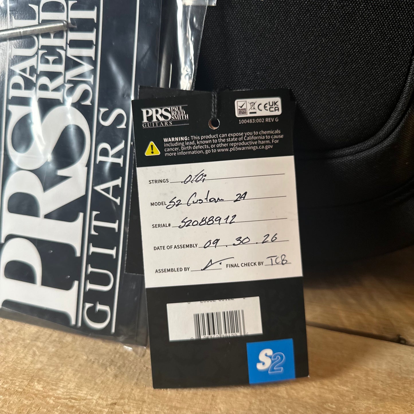 PRS S2 Custom 24 - Sprayers Choice Nebula Sparkle S2088912