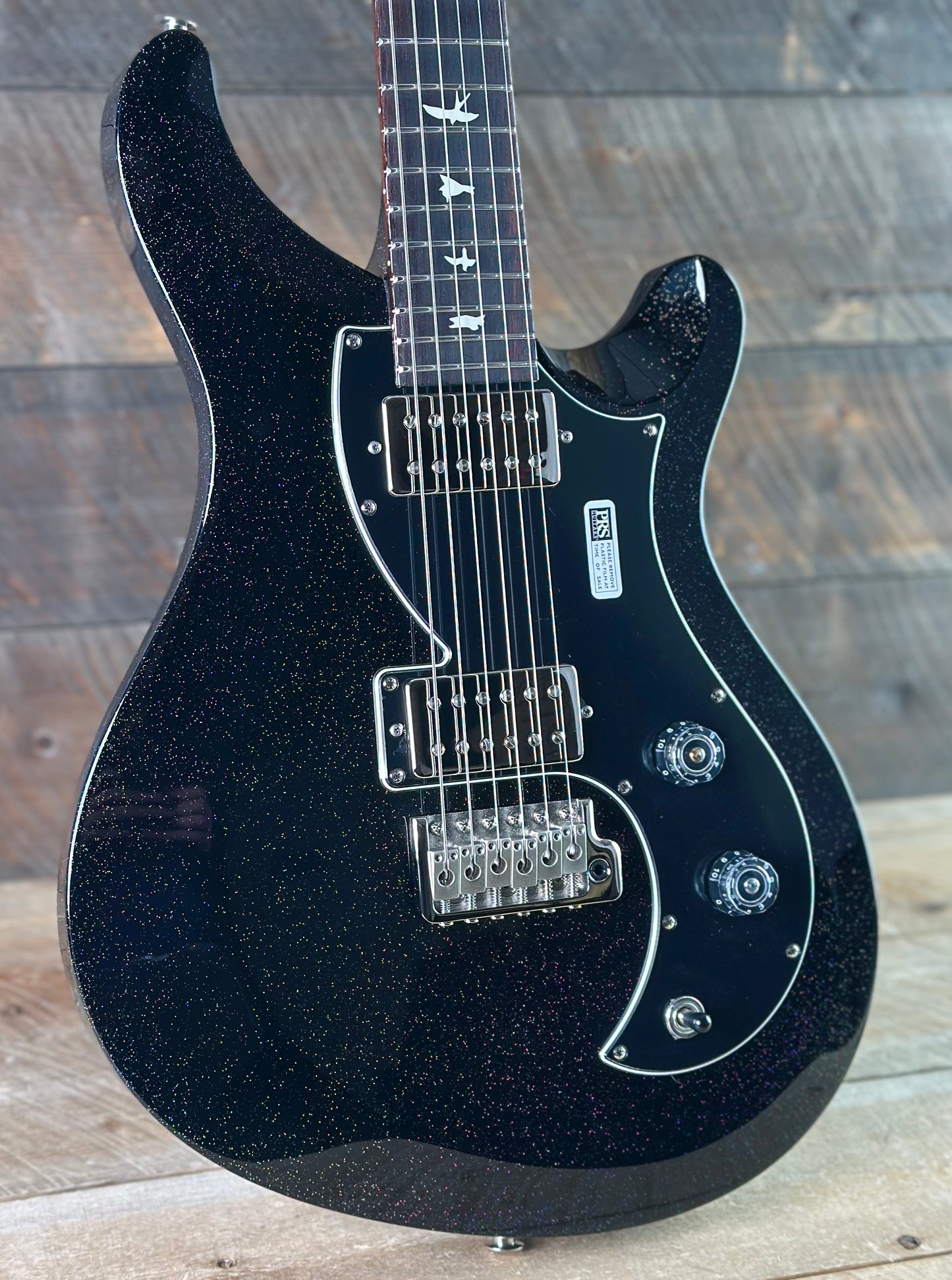 PRS S2 Vela HHT - Black Rainbow Holoflake S2087679