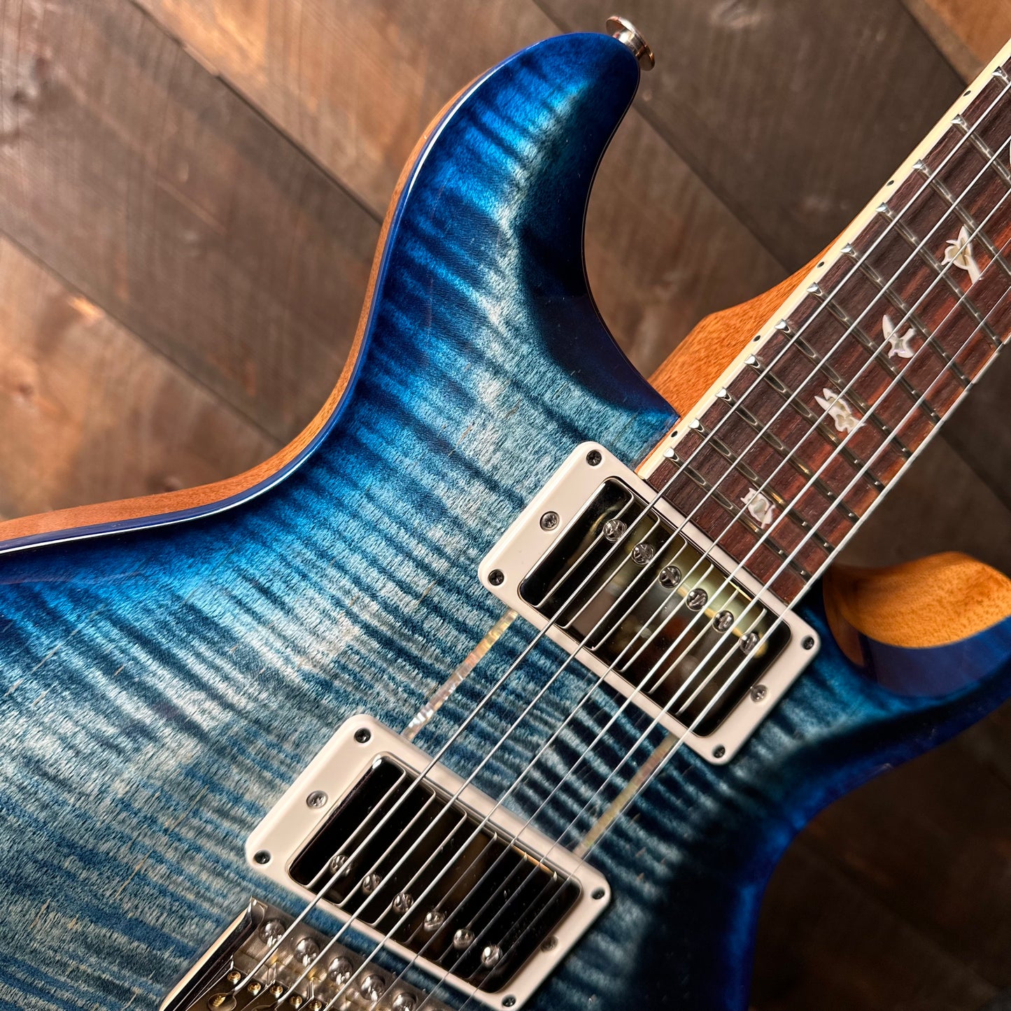 PRS Santana Retro Custom Color - Faded Blueburst 411491