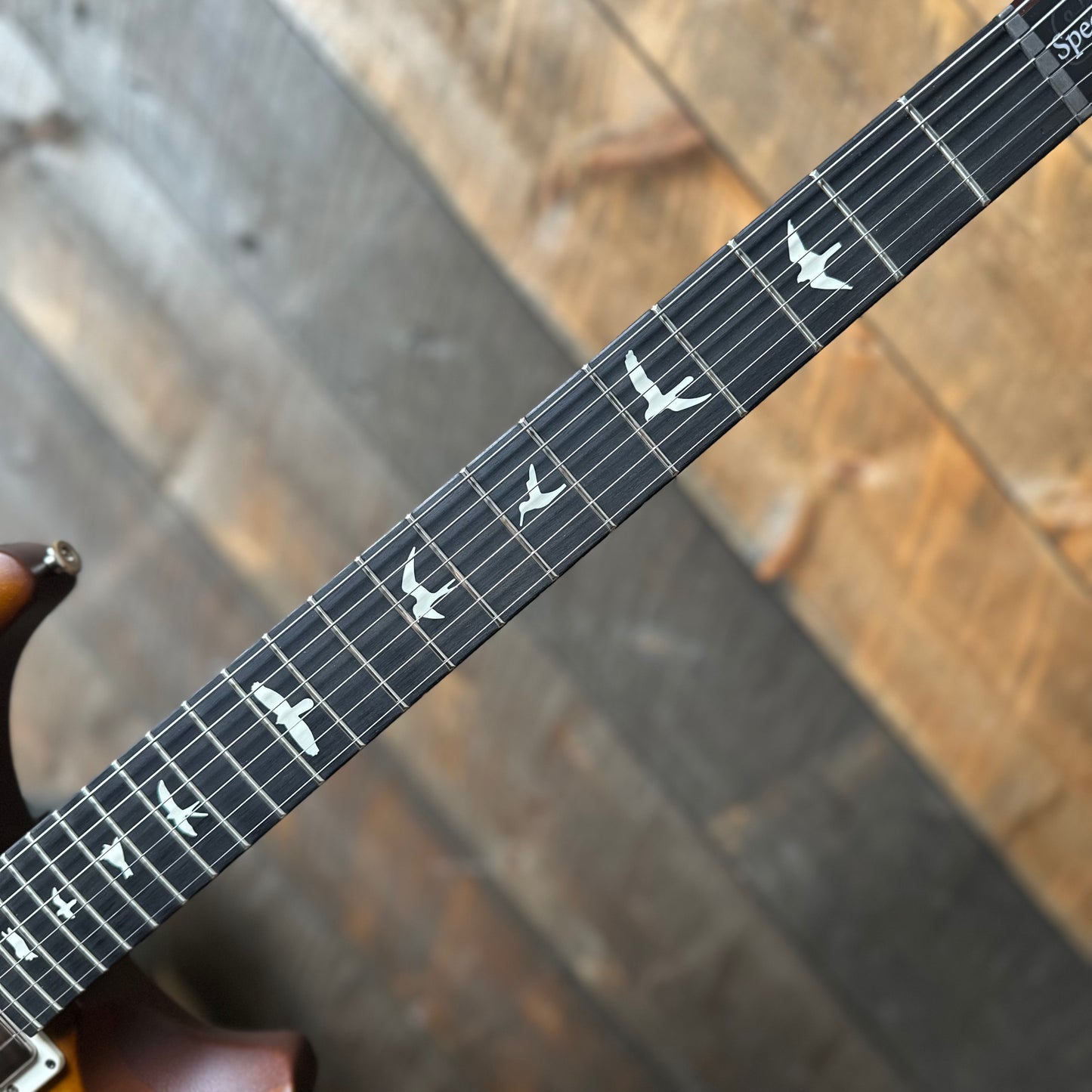 PRS S2 Wood Library Special Semi-Hollow Quilted Top Ebony Fretboard Satin McCarty Tobacco Sunburst S2089067