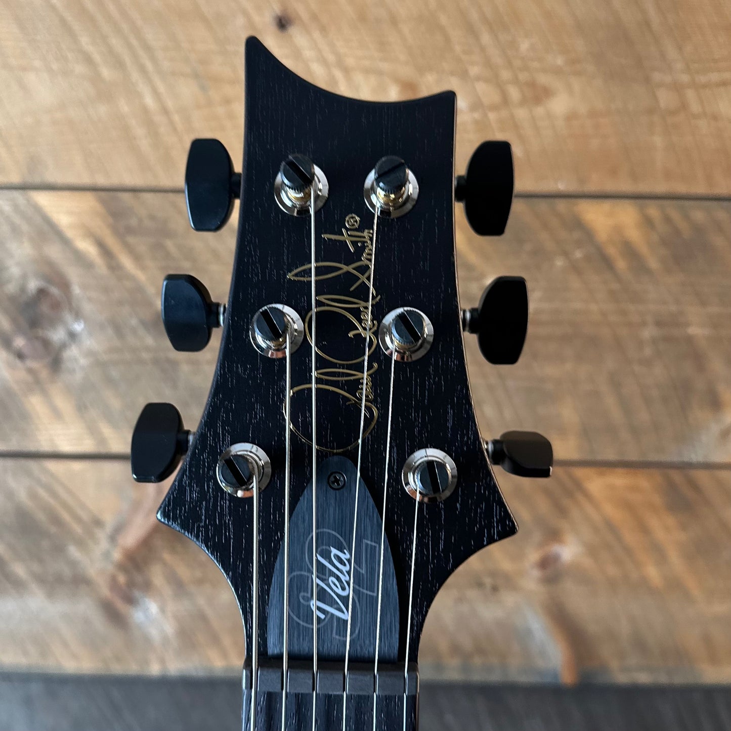 PRS S2 Vela Semi-Hollow HHT Quimper Edition – Charcoal Satin Nitro USA Electric Guitar S2089207