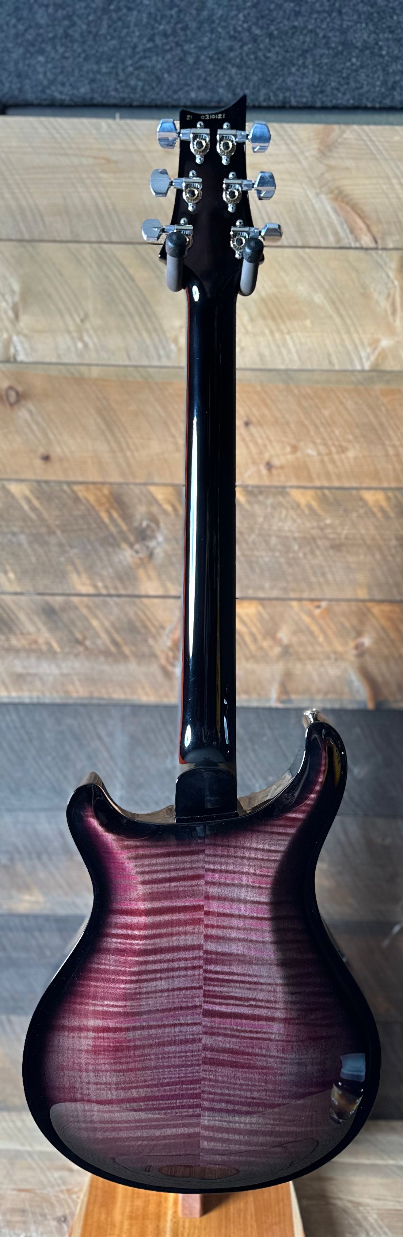 Used PRS Hollowbody II w/ Piezo  Custom Color - Violet Smokewrap Burst