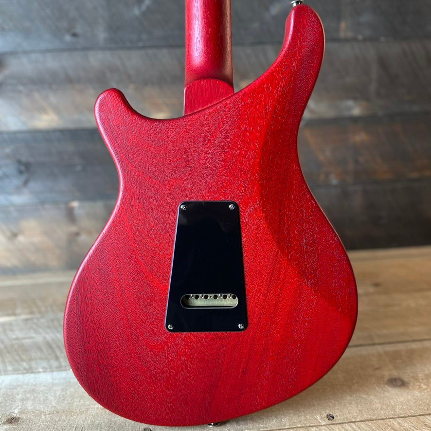 PRS S2 Vela Semi-Hollow HHT Quimper Edition – Vintage Cherry Satin Nitro USA Electric Guitar S2089021