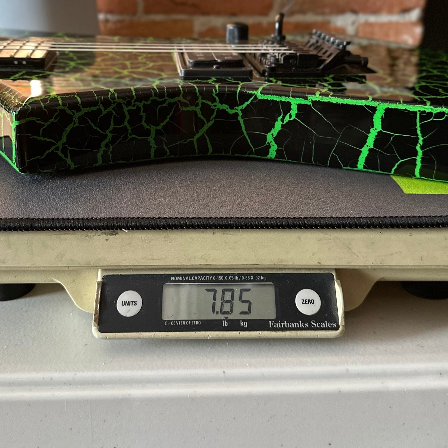 Used Jackson Pro Series Brandon Ellis Signature Kelly - Green Crackle