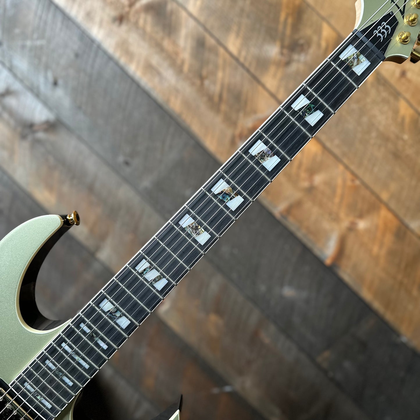 Used Ibanez PGM333 30th Anniversary Paul Gilbert Signature - Champagne Gold