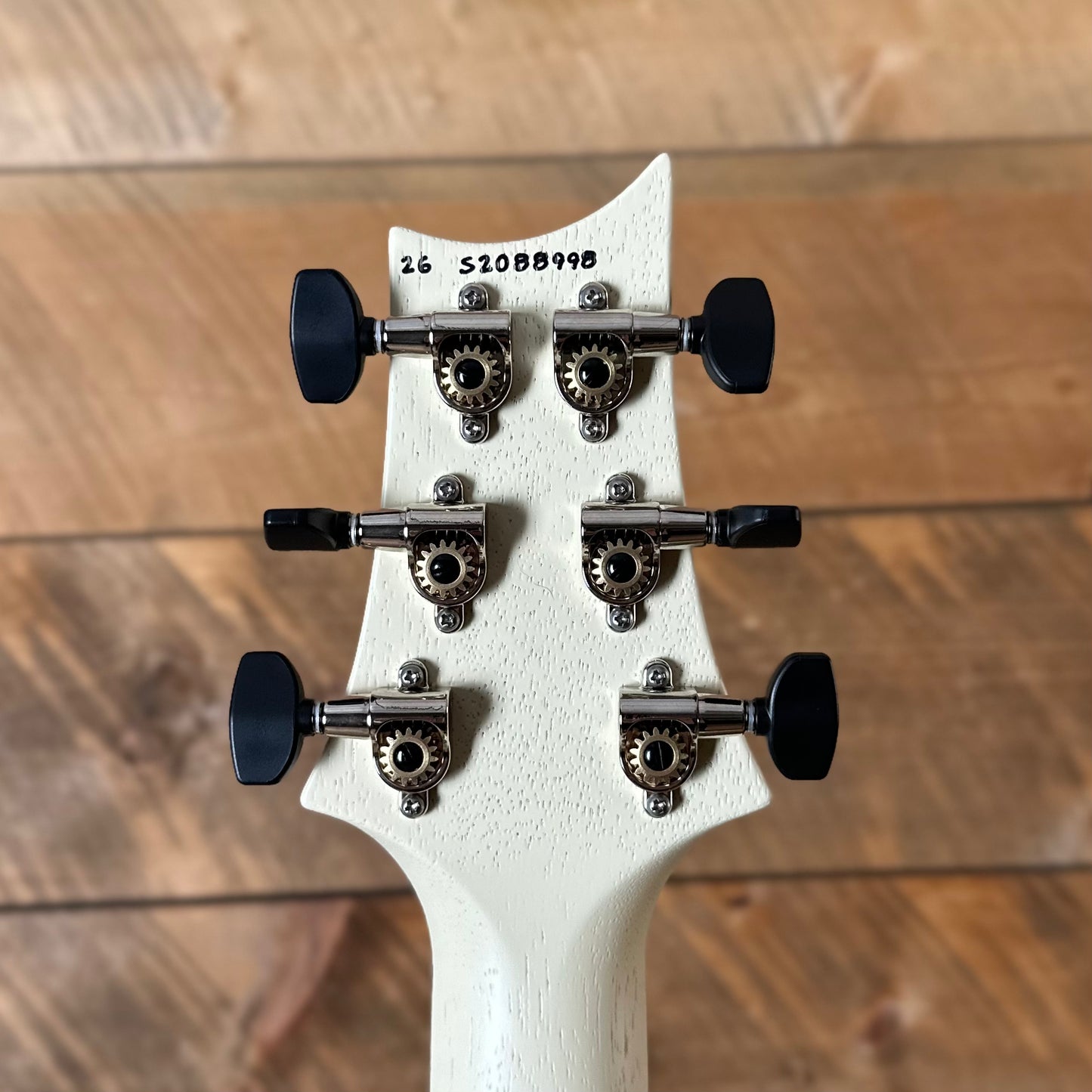 PRS S2 Vela Semi-Hollow HHT Quimper Edition – Antique White Satin Nitro USA Electric Guitar S208998