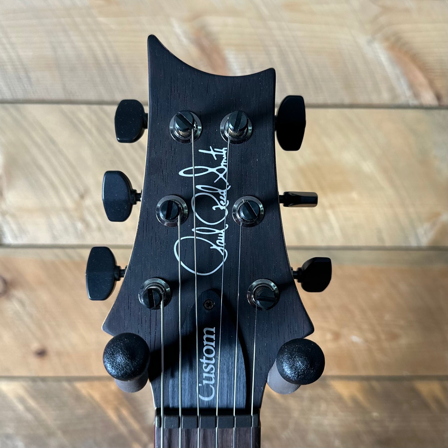 PRS Wood Library Custom 24 Quilt Top Brazilian Rosewood Fretboard! - Bonnie Pink Cherry Burst 410251