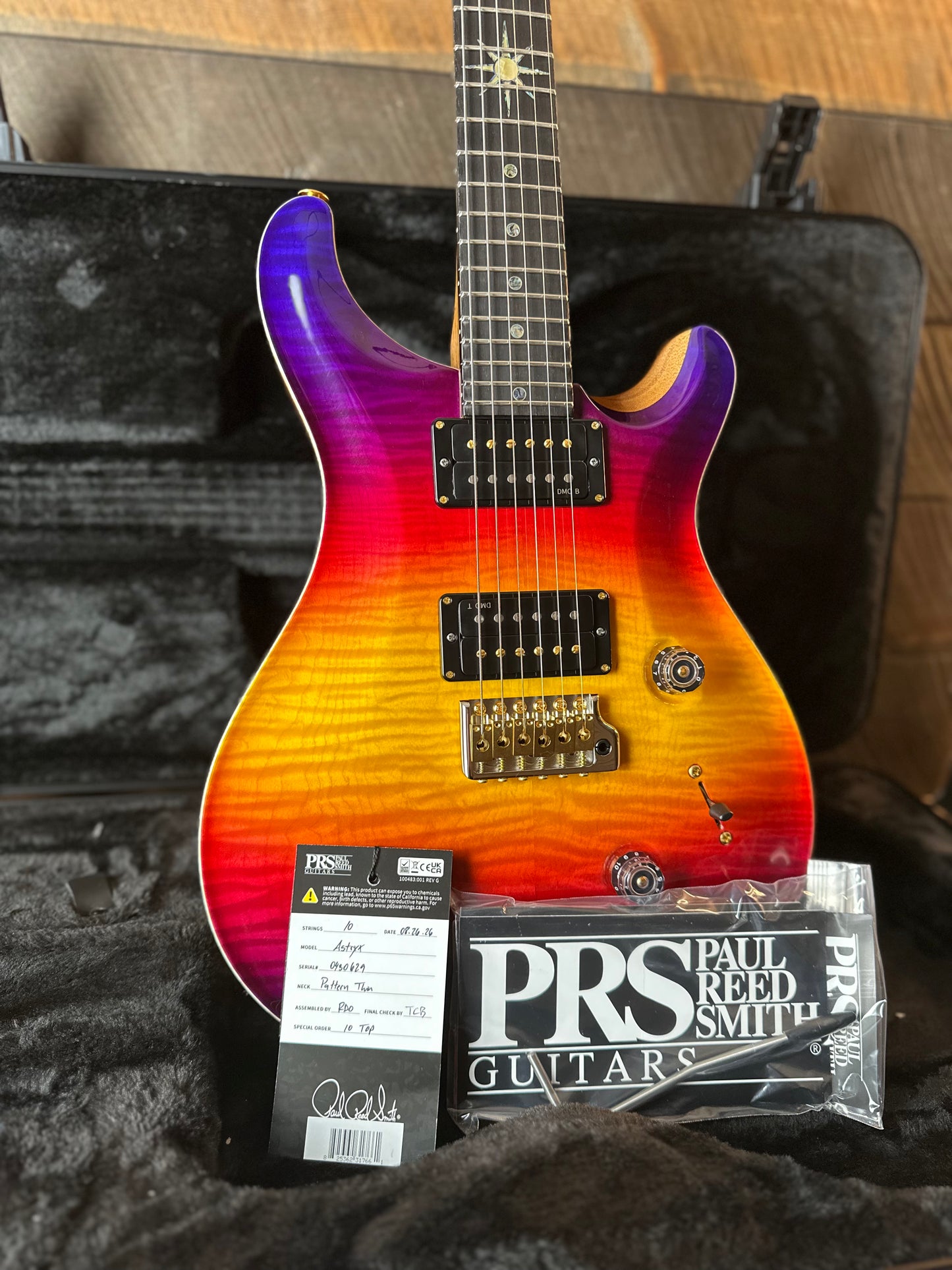 PRS Astryx Limited Edition Danny Villarreal Signature Custom 24 - Ocaso (Sunset) 430629