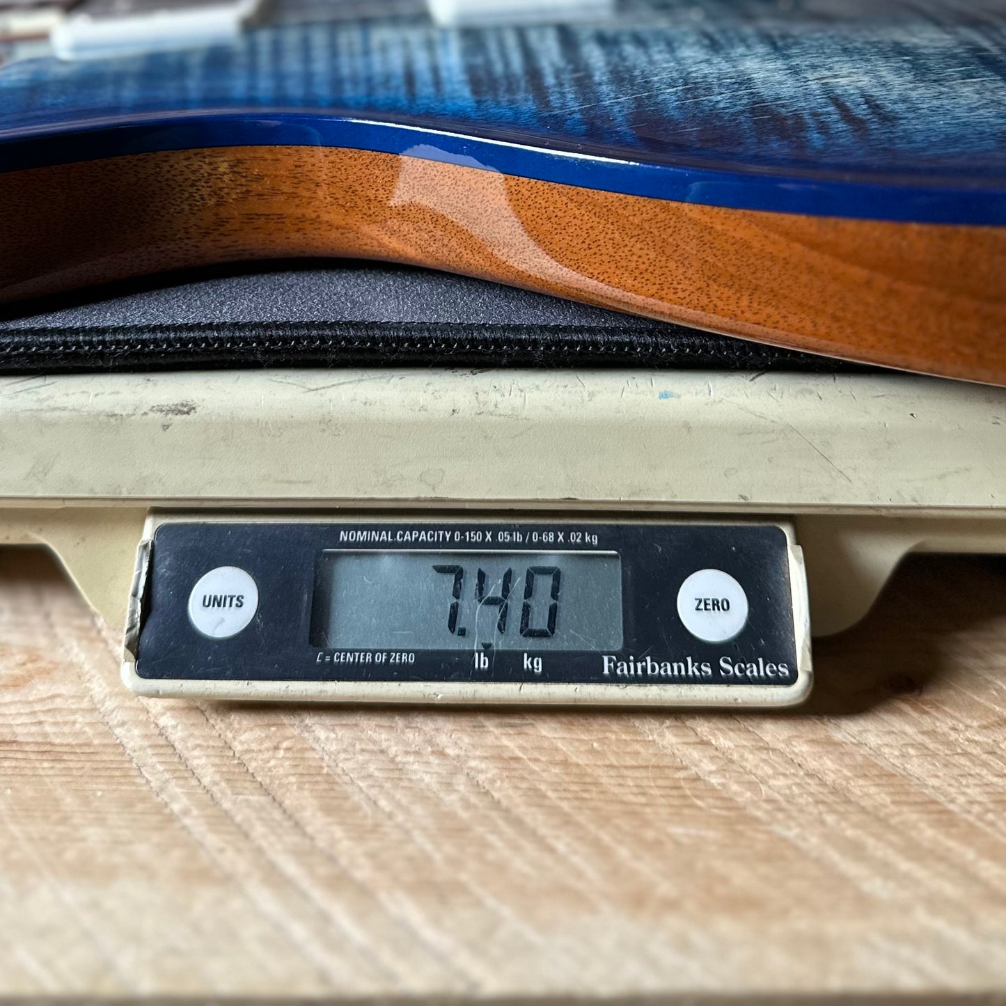 PRS Santana Retro Custom Color - Faded Blueburst 411491