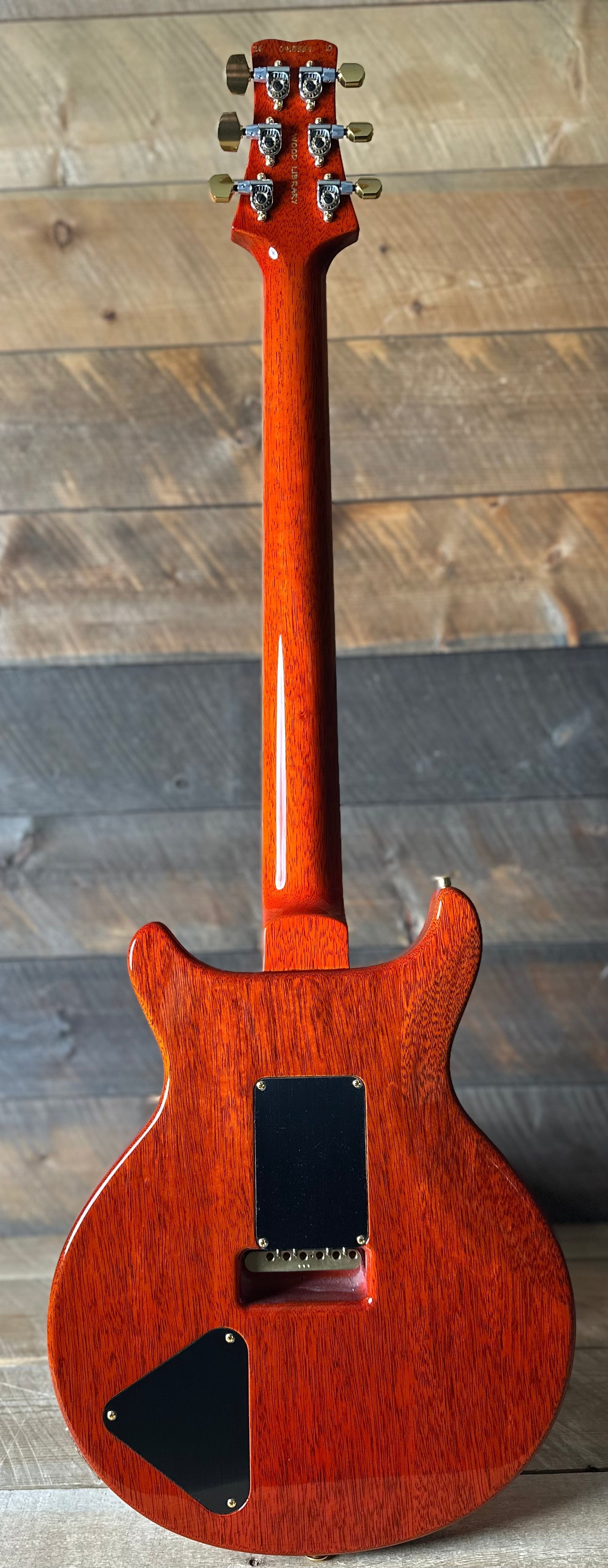 PRS Wood Library Santana Retro Korina Back & Neck, Ziricote FB!! - McCarty Sunburst 418559