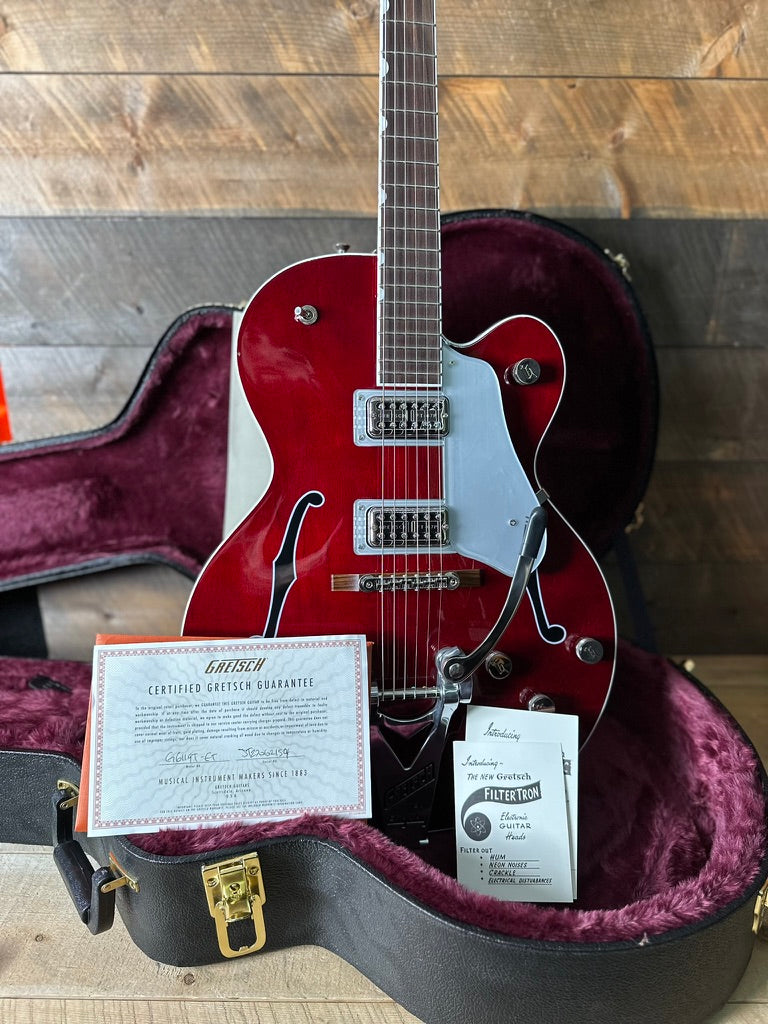 Used Gretsch G6119T-ET Players Edition Electrotone Hollow Body - Tennessee Rose