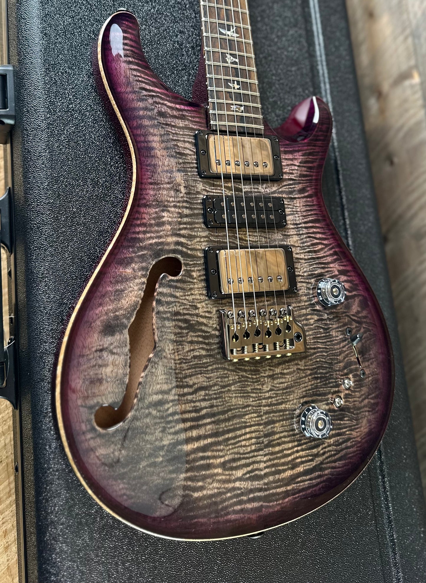 PRS Special Semi-Hollow Mango Top Limited Edition Only 200!! - Charcoal Purple Burst 425866