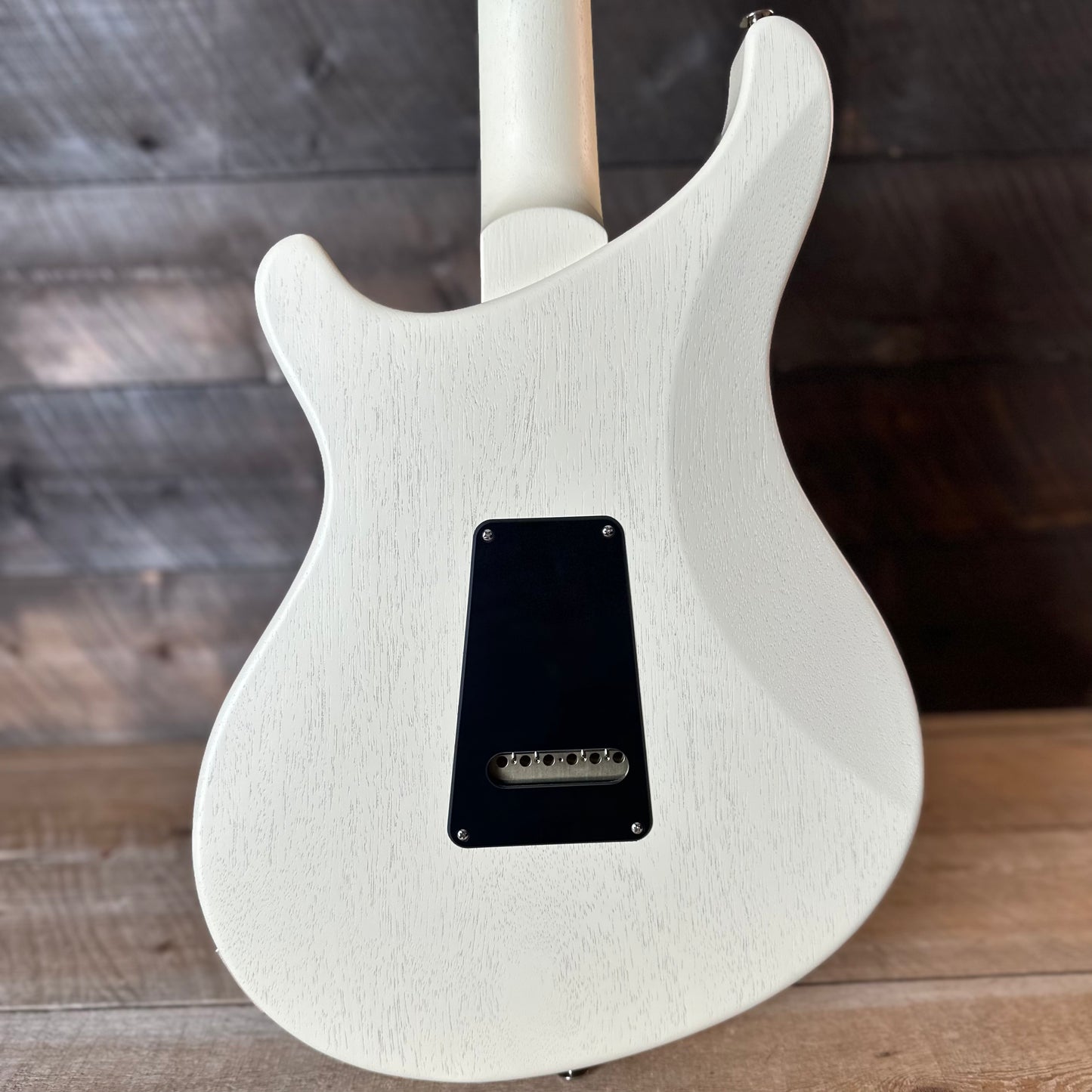PRS S2 Vela Semi-Hollow HHT Quimper Edition – Antique White Satin Nitro USA Electric Guitar S2088697
